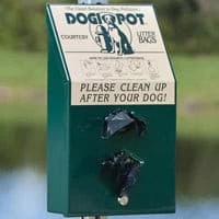 Dogipot - Junior Bag Dispenser - Aluminum Green