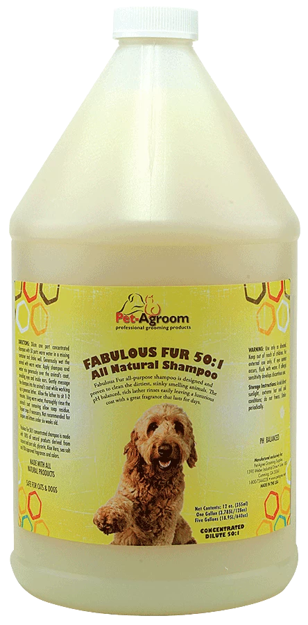 Pet AGroom Fabulous Fur Shampoo - Gallon