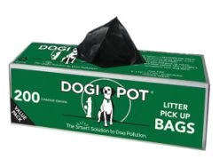 DogiPot Biodegradable Waste Bags(200 Bags Per Role)- 10 Rolls