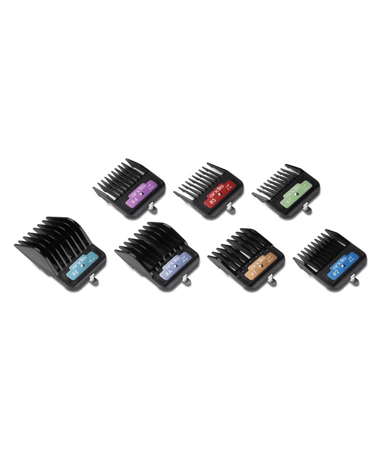 Andis 7 Pc Attachable Comb Set - A5 Style Blades - Image 2