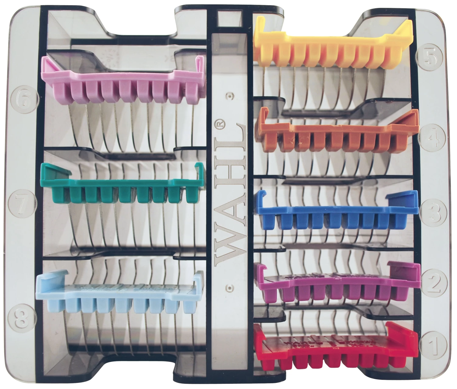 Wahl 5-N-1 SS Snap On Comb Set - 8 Pcs - Image 2