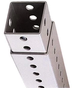 Dogipot - Steel Telescopic Square 8 FT Post With Hardware