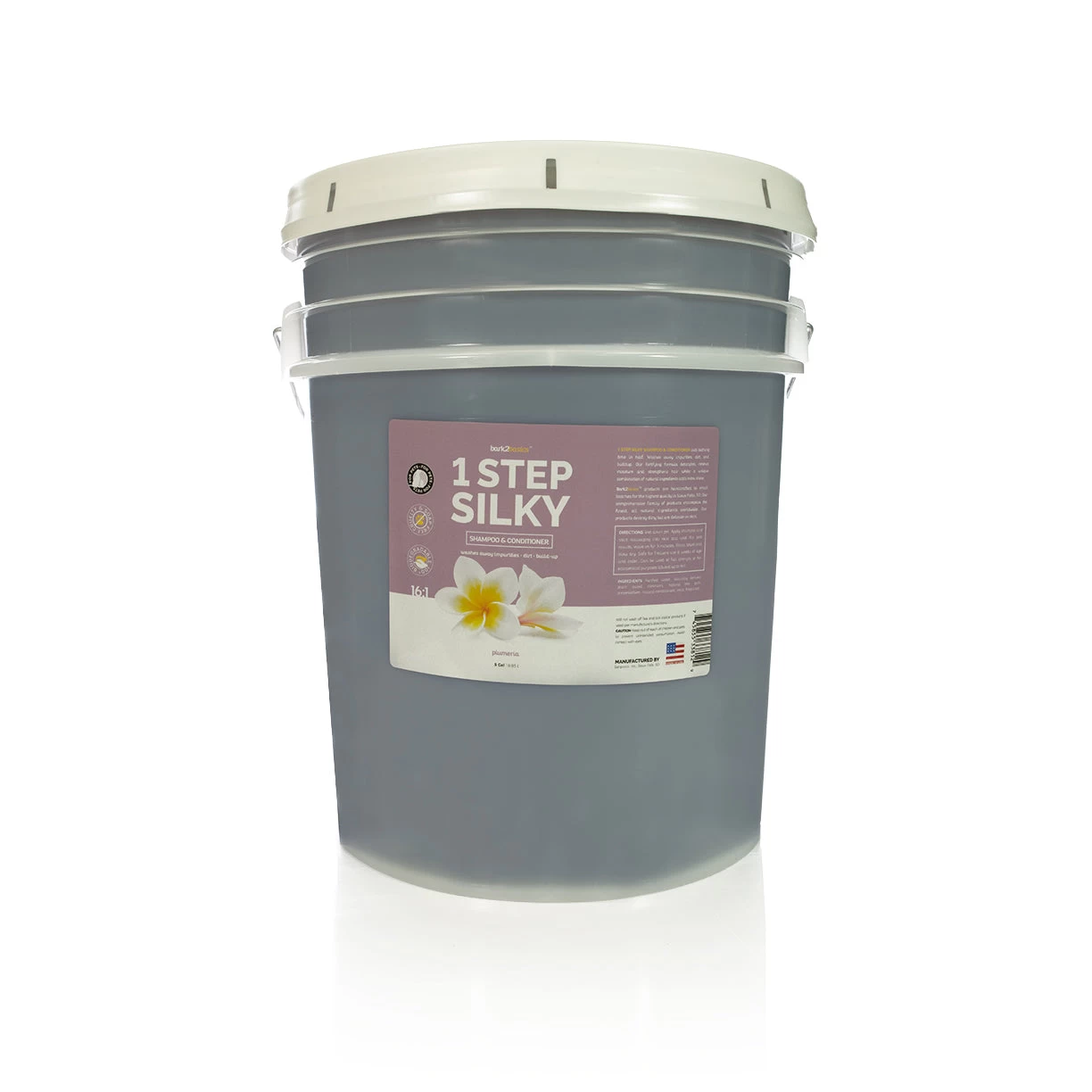 Bark 2 Basics One-Step Silky Shampoo & Conditioner - 5 Gallon