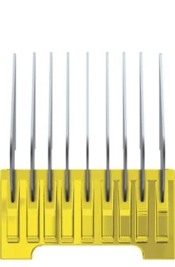Wahl 5 In 1 Guide Comb SS - Yellow #0 - 5-8in