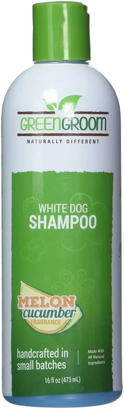 Green Groom White Dog Shampoo - 16oz