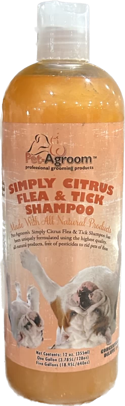 Pet Agroom Simply Citrus Shampoo - 16 Oz