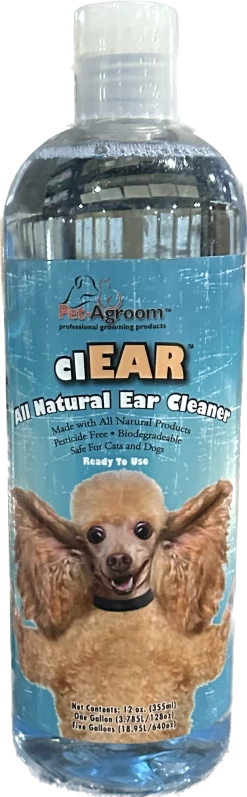 Pet-Agroom ClEAR Ear Cleaner - 16 Oz.