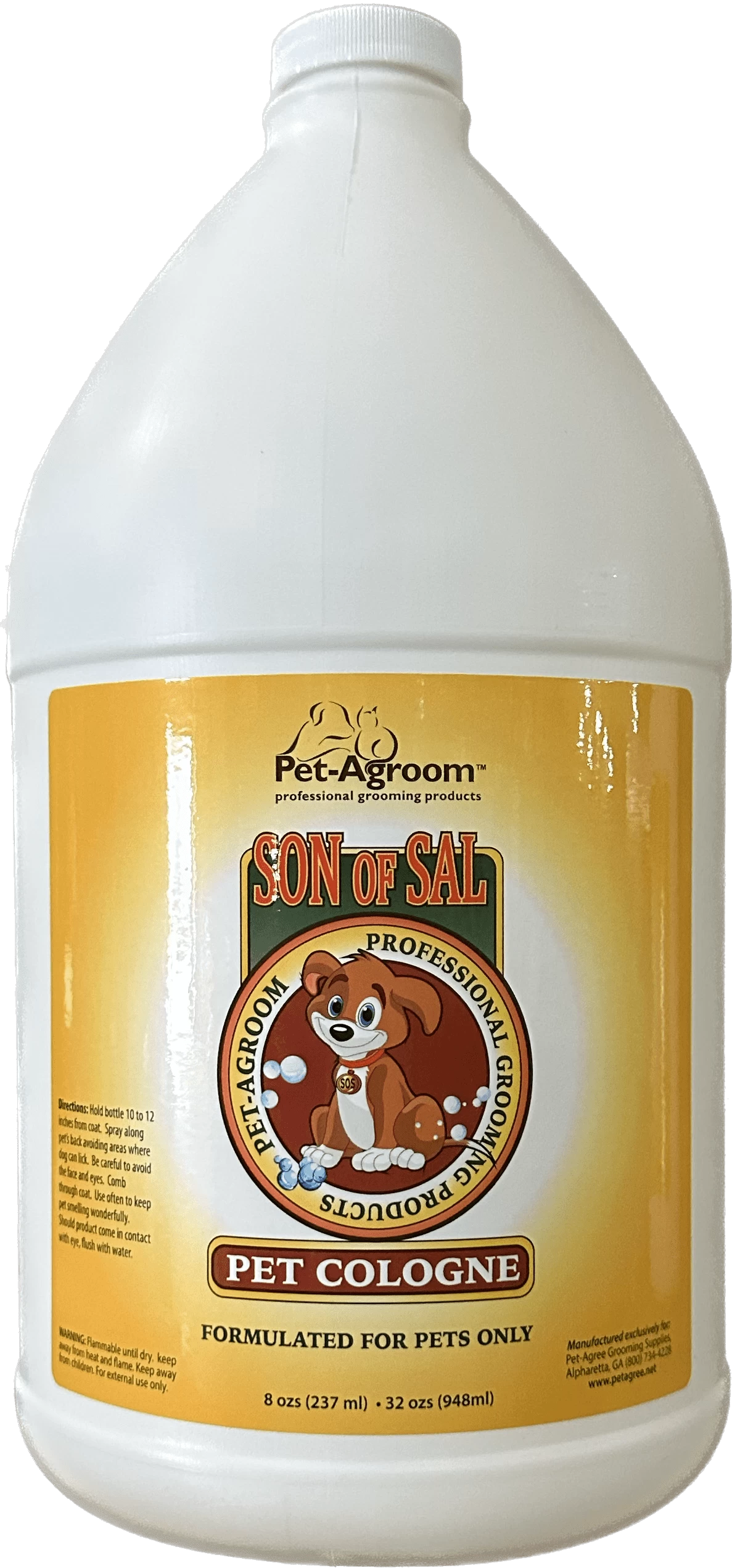 Pet-Agroom Son Of Sal Cologne - Fresh Scent Gallon