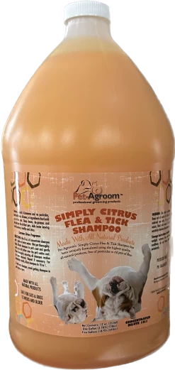 Pet Agroom Simply Citrus Shampoo - Gallon