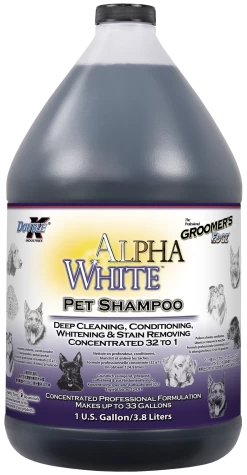Groomer's Edge Alpha White Shampoo - Gallon