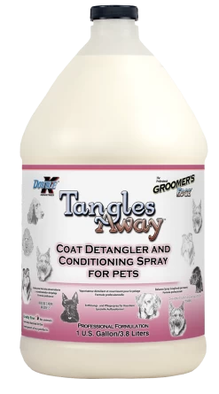 Groomer's Edge Tangles Away Detangler - Gallon