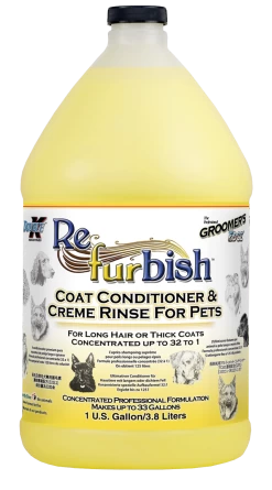 Groomer's Edge Re-Fur-Bish Conditioner - Gallon