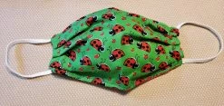 Stardog Fabric Face Mask - Lady Bugs Print