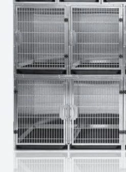 Pet-Agree Stainless Steel Cage Banks