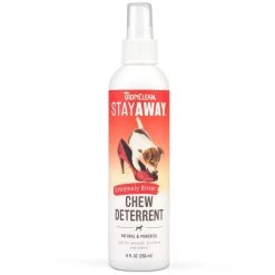 Tropiclean Stay Away Chew Deterrent Extremely Bitter Spray - 8oz