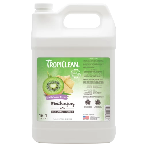 Tropiclean Kiwi And Cocoa Butter Moisturizing Oatmeal Conditioner - Gallon