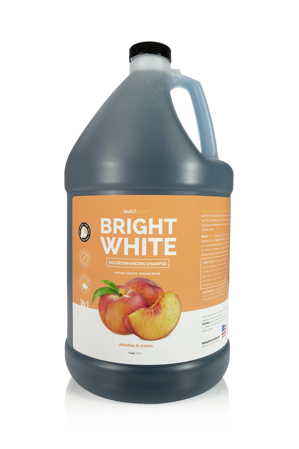 Bark 2 Basics Brighten White Shampoo - Gallon