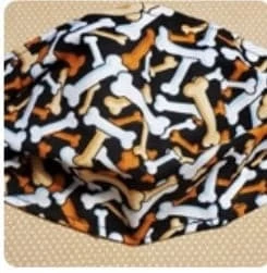 Stardog Fabric Face Mask - Mixed Bones Print