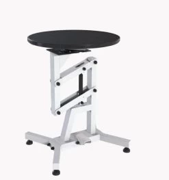 Pet-Agree Round Air Lift Table - Black Top